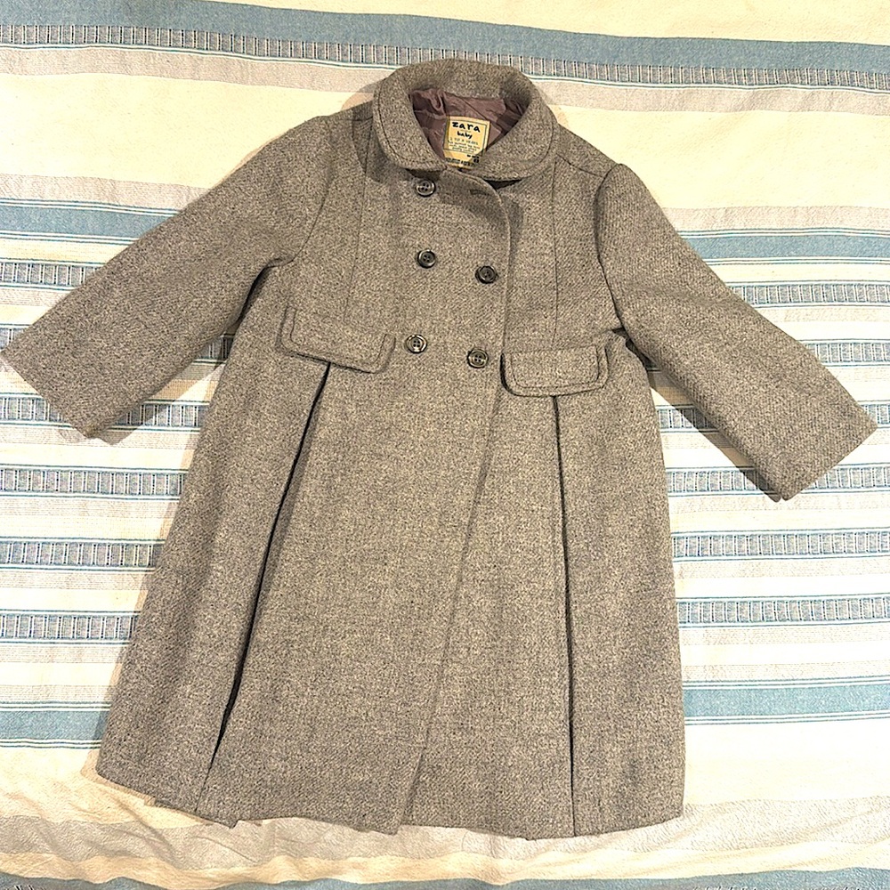 Wool coat toddler girl